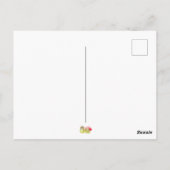 De mignons amis végétaliens amusants carte de reme (Dos)