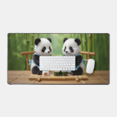 De mignons oursons pandas préparant des sushis (Clavier et souris)