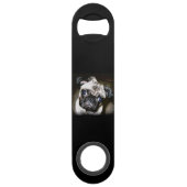 de mignons pug aux yeux bleus (Dos)