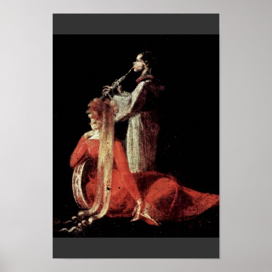 De milde koningin Titania en de glanzen van de wee Poster (Voorkant)