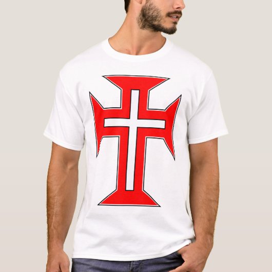 De militaire orde van Christus T-shirt (Voorkant)