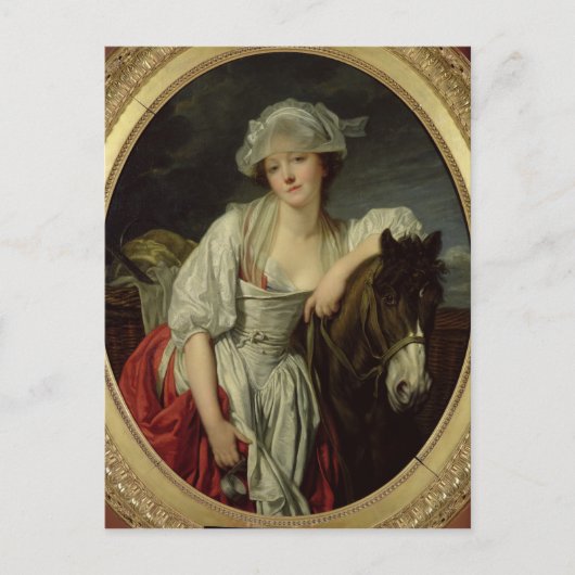 De Milkmaid Briefkaart (Voorkant)