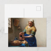 DE MILKMAID BRIEFKAART (Voorkant / Achterkant)
