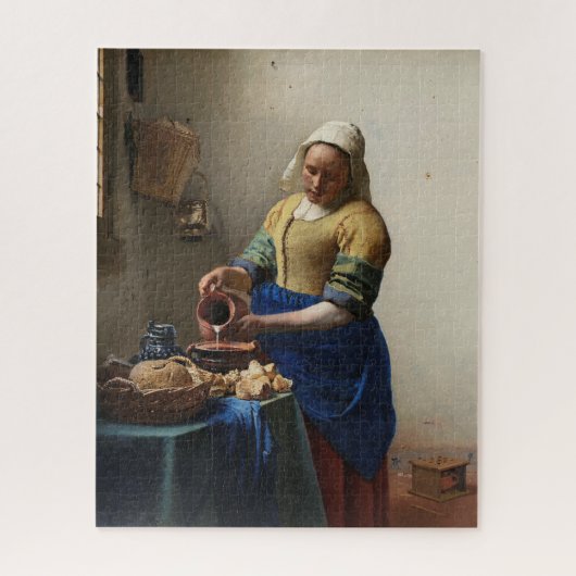 DE MILKMAID LEGPUZZEL (Verticaal)