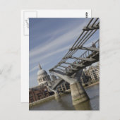 De Millenniumbrug Briefkaart (Voorkant / Achterkant)