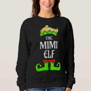 De Mimi Elf Xmas Bijpassende Familie Groep Kerstmi Trui