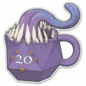 De Mimic Mok Sticker (Voorkant)