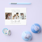 De Minimale foto van de begroting sparen de Uitnod Flyer (Enkel)