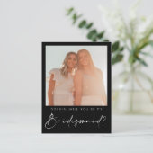 De minimale Kaart van het Bridesmaid van het Manus (Staand voorkant)