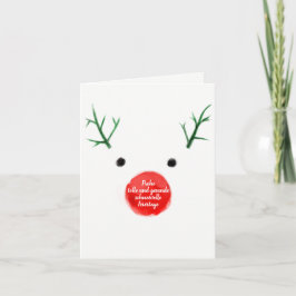 De Minimale Kaarten van Dognose van Kerstmis