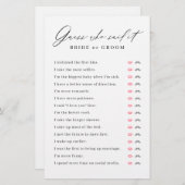 De minimalist zei dat ze het vrijgezellenfeest spe (Voorkant / Achterkant)