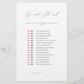 De minimalist zei dat ze Vrijgezellenfeest Game ze (Voorkant)