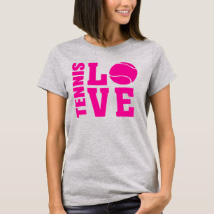 De Minnaars van het tennis, de LIEFDE van het T-shirt