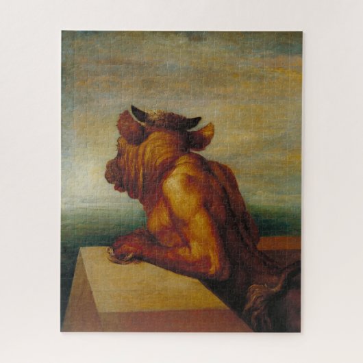 De Minotaur George Frederic Watts Art Legpuzzel (Verticaal)