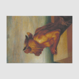 De Minotaur George Frederic Watts Art Tissuepapier