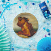 De Minotaur (van George Frederic Watts) Papieren Bordje (Feest)