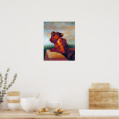 De Minotaur van George Frederick Watts Poster (Keuken)