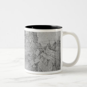 De Minster in Aken, 1520 Tweekleurige Koffiemok