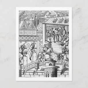 De Mint, na een houtsnip in 'De l'Institution de Briefkaart