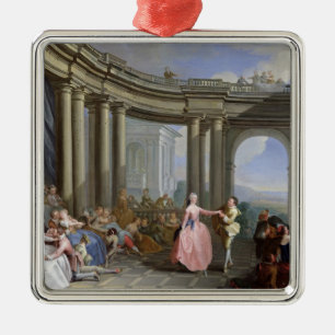 De Minuet Metalen Ornament