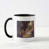 De Minuet onder de eikenboom, 1787 Mok (Links)
