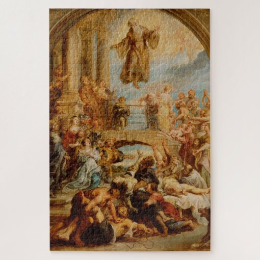 De Miracles van Sint-Francis van Paola Rubens Legpuzzel (Verticaal)