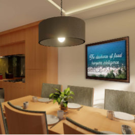 De mishandeling van het spreekwoord over de voedin poster