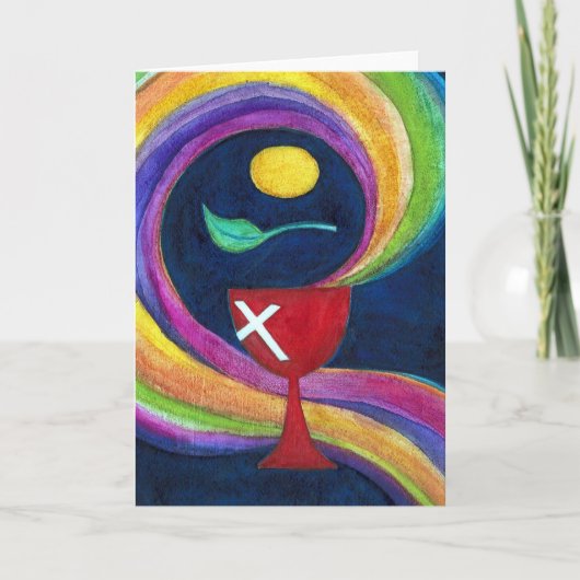 De miskelk door Stephanie Joyce Kaart (Voorkant)