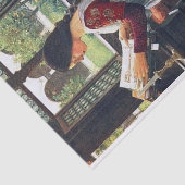 De Missal, door John William Waterhouse Decoupage Tissuepapier (Detail)