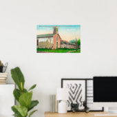 De missie San Francisco de Solano Poster (Thuiskantoor)