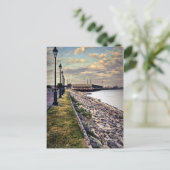 De Mississippi New Orleans Briefkaart (Staand voorkant)