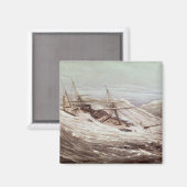 De Mississippi-stoomrand in een tyfoon Magneet (Voorkant / Achterkant)