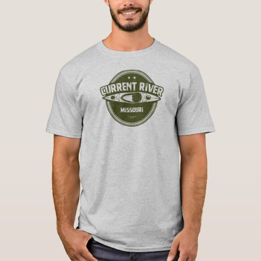 De Missouri Kayaking T-shirt (Voorkant)