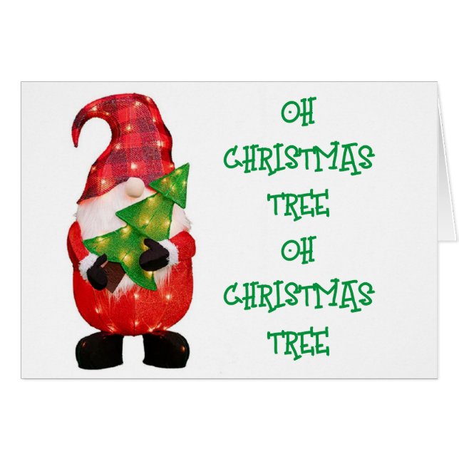 DE MISTLETOE ZEGT GNOME (Voorkant Horizontaal)