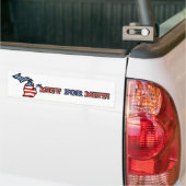 De Mitt voor Bumpersticker MITT (Op Truck)