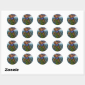 DE MOCK SCHILDPAD Alice in Wonderland Sticker (Vel)