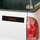 De Modern Jazz Trio Bumpersticker (Op Truck)