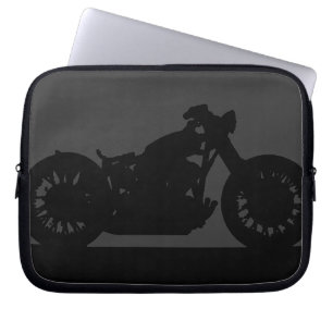 De moderne bikers laptop sleeve