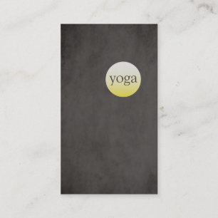 De moderne Eenvoudige Instructeur van de Yoga van Visitekaartje