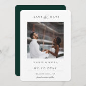 De moderne Foto bewaart de Datum Aankondiging (Voorkant / Achterkant)