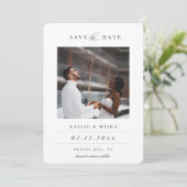 De moderne Foto bewaart de Datum Aankondiging (Staand voorkant)