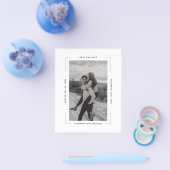 De Moderne foto van de begroting sparen de datumui Flyer (Enkel)