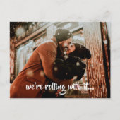 De moderne Foto van het Bouw van het Manuscript sp Aankondigingskaart (Voorkant)