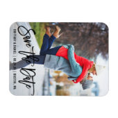 De moderne Foto van het Manuscript van de Borstel Magneet (Horizontaal)