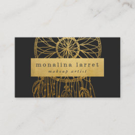 De moderne Gouden Vanger van de Droom van de Folie Visitekaartje