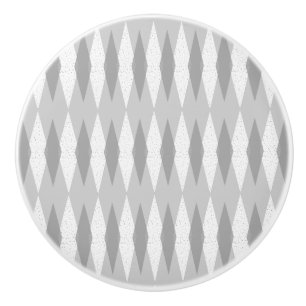 De Moderne Grijze Ceramische Knop Argyle van het
