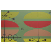De Moderne Groene Abstracte Stof van het midden (Fat Quarter)