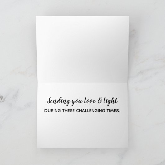 *~* de moderne Groene Zwarte van de Abstracte Munt Kaart (Binnen)