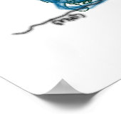 De moderne islamitische kunst van de moderne tijd poster (Hoek)