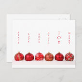 De moderne Kaart Joy (Voorkant / Achterkant)